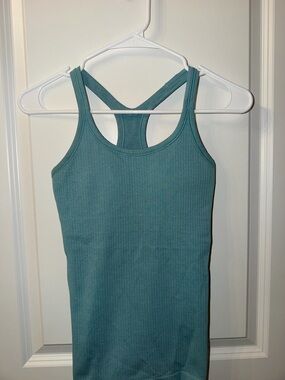 Lululemon Ebb Street Tank Top in Tidal Teal Size- 4